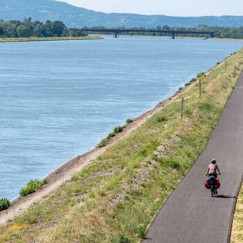 3 jours à vélo sur la  ViaRhôna  : de Tain l'Hermitage à Montélimar